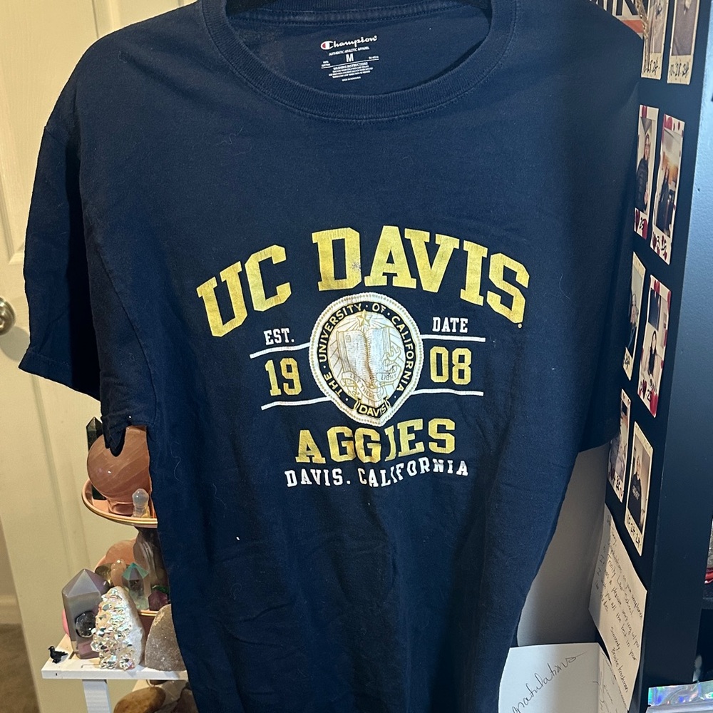 Champion Navy UC Davis Aggies Tee